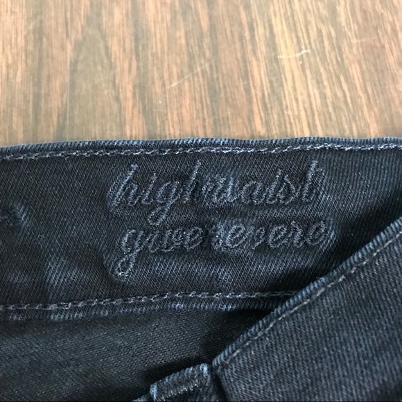 7FAM Dark Wash Jeans High Waist Gwenevere Size 26 - Picture 4 of 8